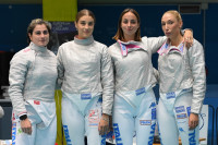 fiamme oro sciabola femminile